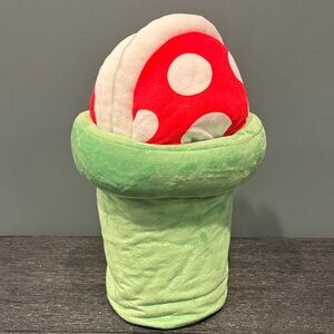 Piranha Plant from Mario Slippers With Holder Fits up to Men’s 10 and Women’s 10